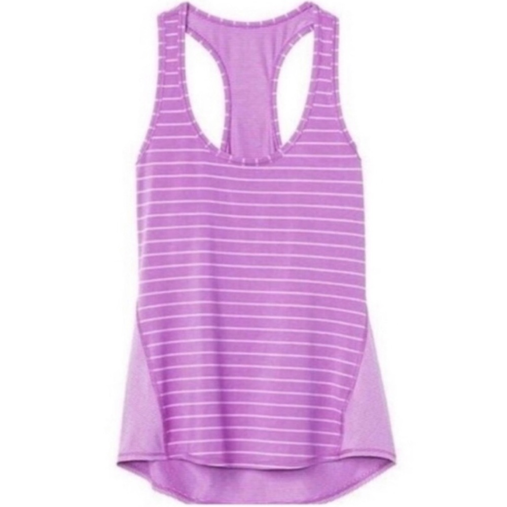 Athleta Striped Racerback Tank
